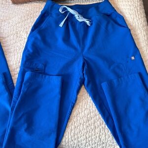 Figs Royal Blue Scrub Bottoms